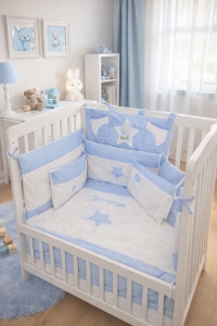 Спален комплект + обиколник+органайзер за кошара