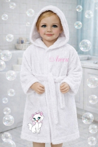 Детски халат за баня с качулка
