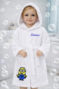 Детски халат за баня с качулка